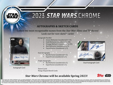 Star Wars Chrome Hobby Pack (Topps 2023)