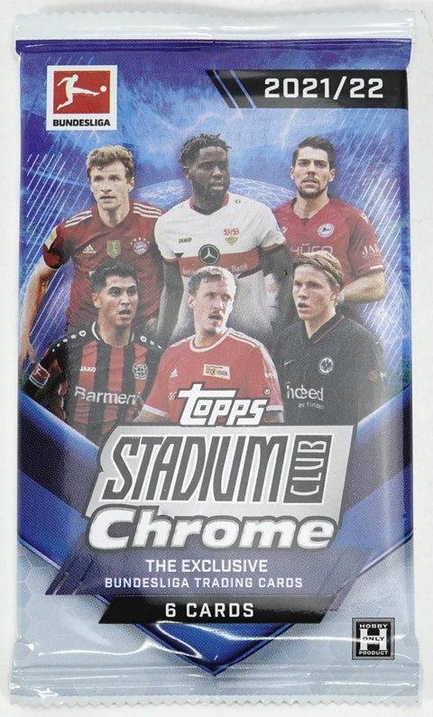 2021/22 Topps Stadium Club Chrome Bundesliga Soccer Hobby
