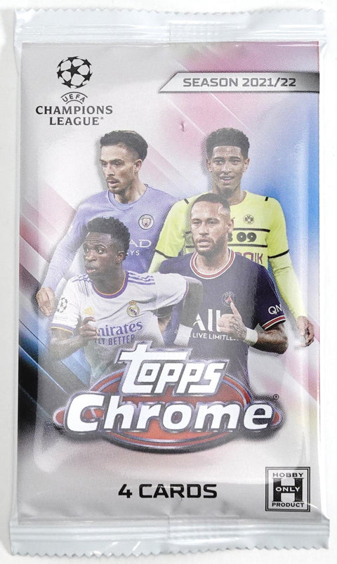 2021/22 Topps UEFA Champions League Chrome Soccer Hobby Lite