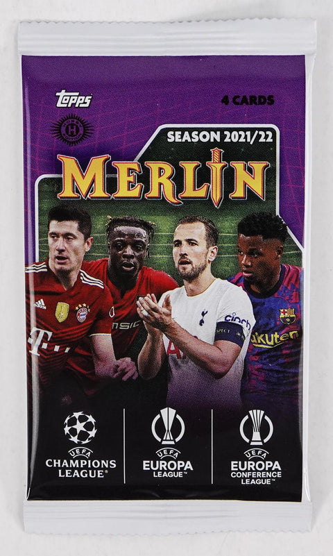2021/22 Topps UEFA Champions League Merlin Chrome Soccer Hobby
