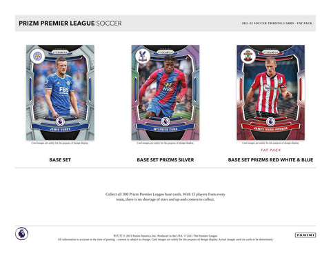 2021/22 Panini Prizm Premier League EPL Soccer Jumbo Value Pack