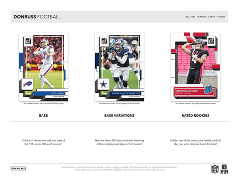 2022 Panini Donruss Football Hobby Pack