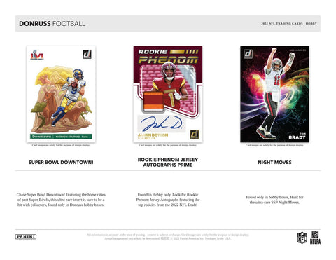 2022 Panini Donruss Football Hobby Pack