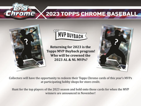 2023 Topps Chrome Baseball Hobby Jumbo Pack