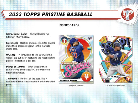 2023 Topps Pristine Baseball Hobby Pack