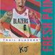 2021/22 Panini Basketball Court Kings #fp-kjn Keon Johnson 39/99  Auto Card